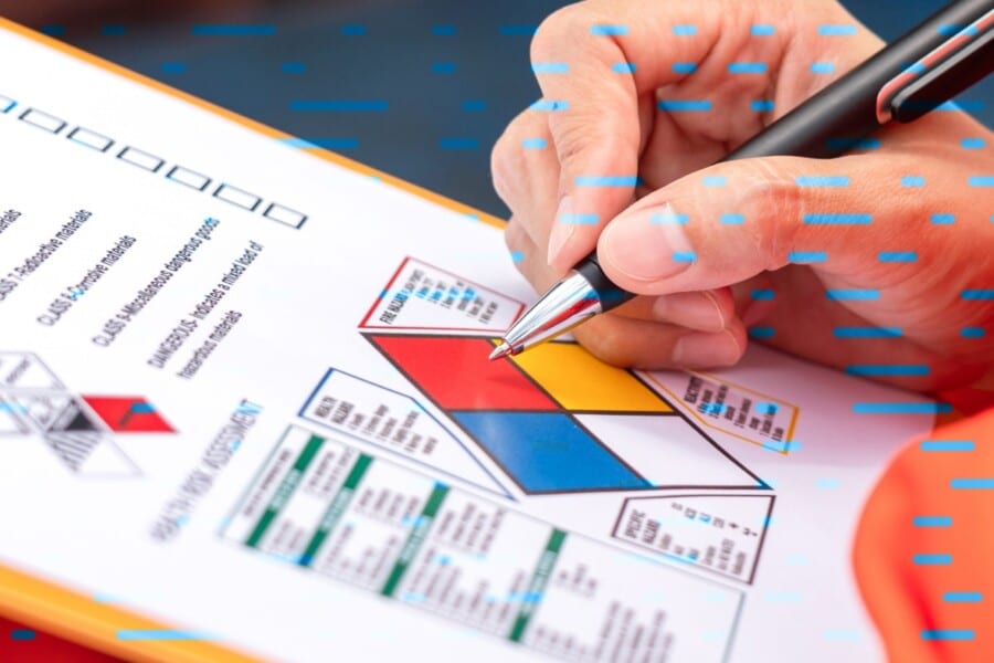 Supplier SDS obtained by 3E are indexed for critical hazard and workplace safety data, including chemical composition, hazard classes, physical properties, first aid, dangerous goods, and more.