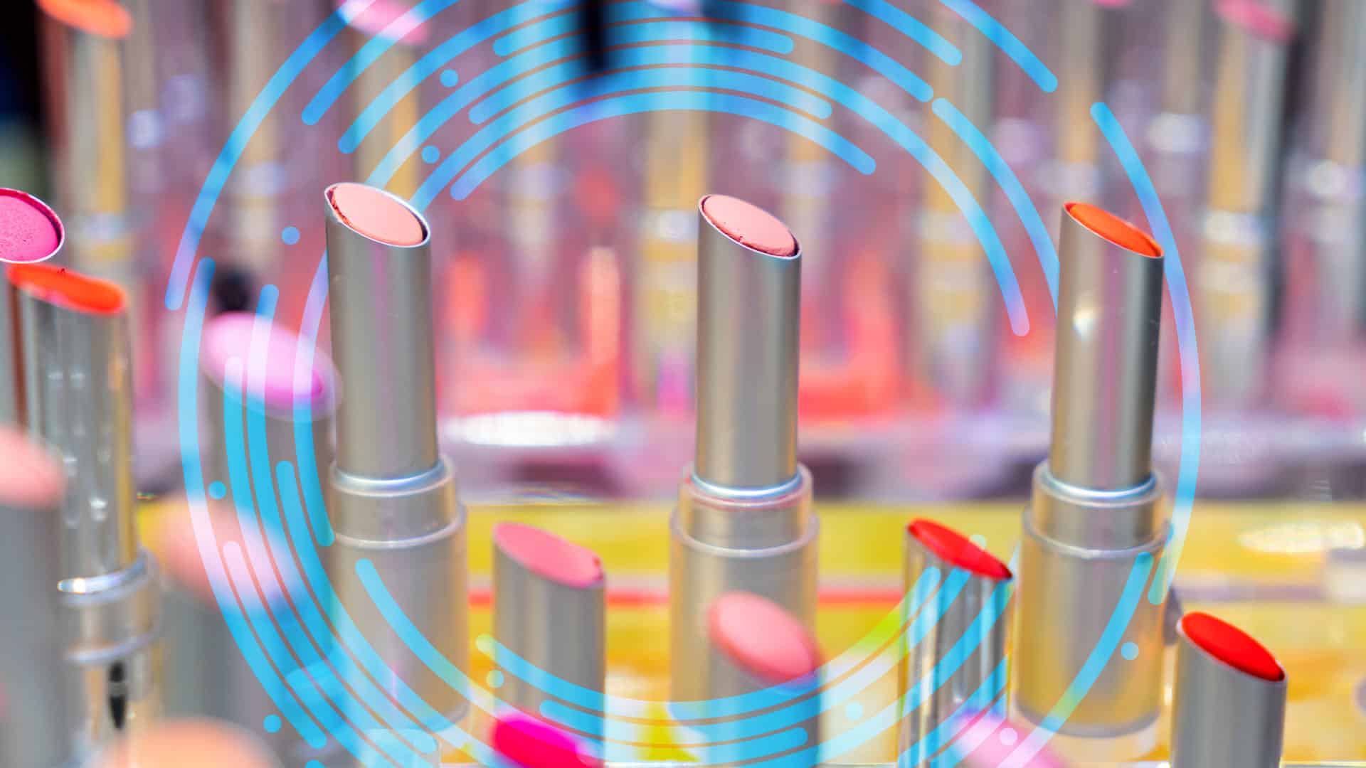 Photo of different colors of lipsticks from a manufacturer.