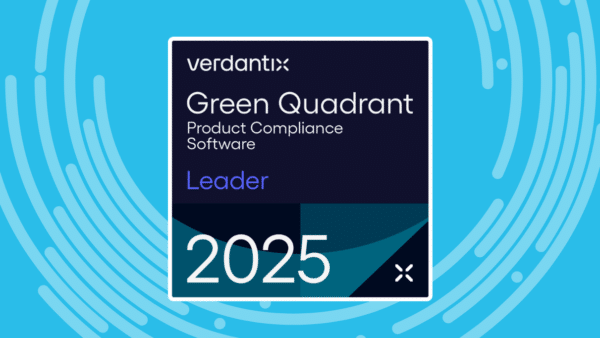 3E recognized as a Leader in Verdantix Green Quadrant 2025 for Product Compliance Software